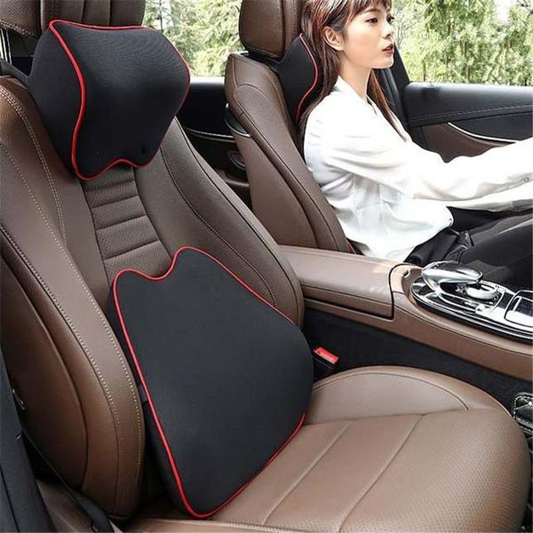 Almohada Protector de cuello de coche para adulto niño reposacabezas cojín asiento memoria espuma almohadilla dormir soporte de cabeza lateral 2 #