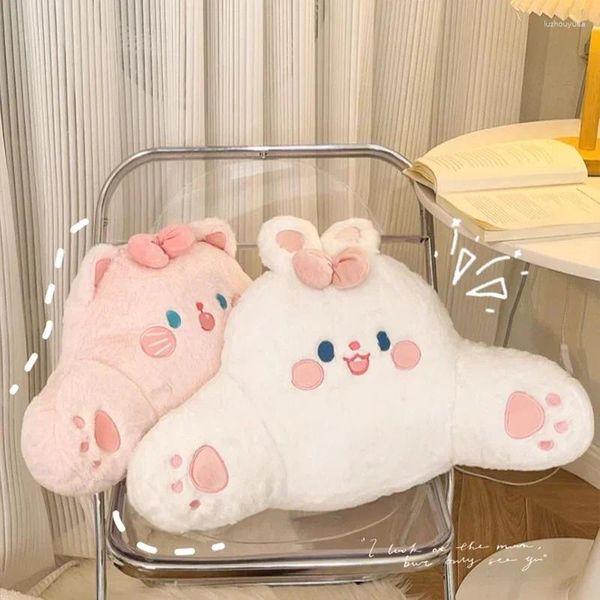 Almohada dibujos animados de plush sofá sofá lindo tatami tatami perezoso decoración del hogar interior juguete