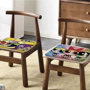 Kussen Cartoon P- Girls Four Seasons Seat Pad Huishouden Soft Plush Chair Mat Winter Office Bar