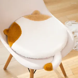 Kussen cartoon ronde stoel verwijderbare kantoorzitje mooie dieren geheugenschuim raam vloer tatami huishouden mat 40x40cm