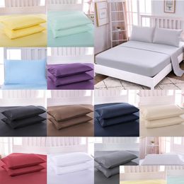 Taie d'oreiller 20X30 pouces taie d'oreiller en coton 12 couleurs enveloppe Skinfriendly Trasoft taie d'oreiller fournitures de literie livraison directe à la maison Ga Dhnay