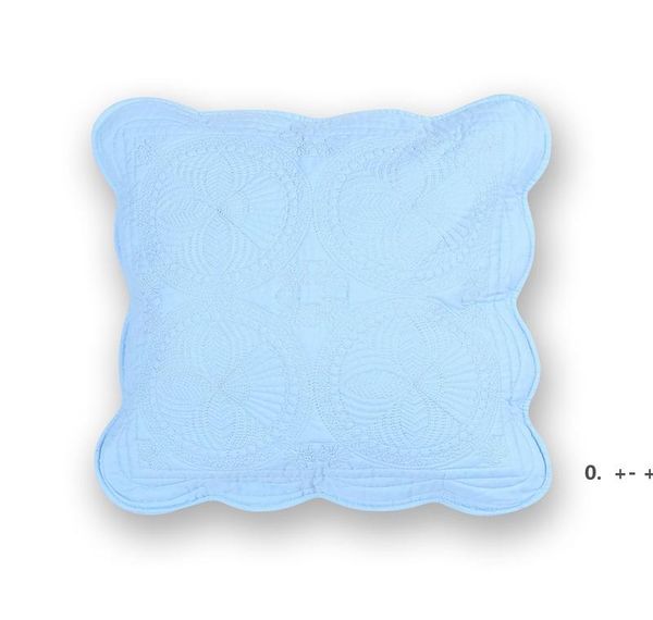 Taie d'oreiller décorative Zipper Throw coton 18 * 18 pouces oreillers couverture jaune gris blanc housses de coussin décor à la maison taie d'oreiller 45x45cm CCD12583