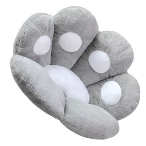 Pillow Cat Paw Cushion Coussin Tampon de siège lombaire Pilou Pièce Assis Bureau de dessin animé