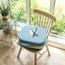 Chaise d'oreiller S pour salle à manger, coussinets en mousse à mémoire de forme avec attaches et siège de dossier antidérapant, cuisine