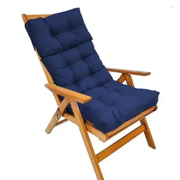Chaise d'oreiller résistante à l'eau High Back Tamps de siège Salon pour les terrasses en bord de mer inclinable hamac
