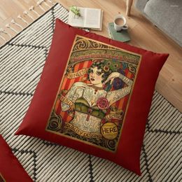 Kussenkapel tattoo;Vintage body advertising kunst vloer sofa s cover