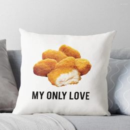 Oreiller Nuggets De Poulet My Only Love Jeté Canapé Année S