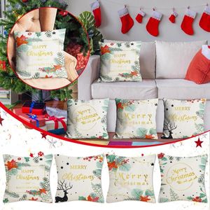 Oreiller Noël Linge Hug Pillowcar Box Santa Sleeve Sofa 18x18 Inch Body Oreillers Pour Adultes # t1p