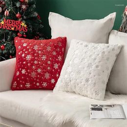 Oreiller jet de Noël en peluche / couvercle pour le salon du canapé 18 décoration nordique thewscases home / chambre décor