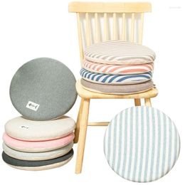 Kussen comfortabel eenvoudige solide kleur futon ronde gevormde bureaustoel woonkamer autostoelvloer s