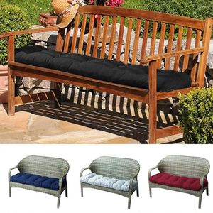Almohada cómodo sentado en el banco resistente al clima suave espesado al aire libre elástico para jardín para jardín