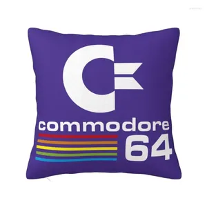 Pillow Commodore 64 Cover moderne Home Decorative C64 Amiga Computer Chair