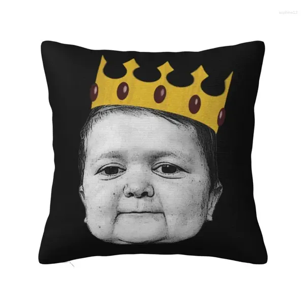 Almohada cut hasbulla Magomedov Decoración de la cubierta de la corona 3D con estampado de doble cara para automóvil