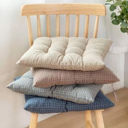 Oreiller coton lin tapis de sol bureau dossier chaise moderne décoratif hiver doux mémoire mousse maison chambre décoration