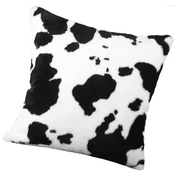 Oreiller vache en peluche abstauale de protection de protection de la maison de protection du tampon canapé de protection canapé de protection anti-super-super matériau