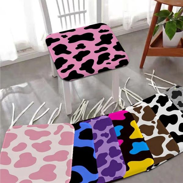 Oreiller Imprimer de la vache moderne de style minimaliste chaise tapis de coussinet souple pour salle à manger du bureau à la maison jardin extérieur s