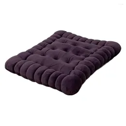 Almohada acogedora galleta cuadrada algodón perla asiento de algodón tirado lavable descansando