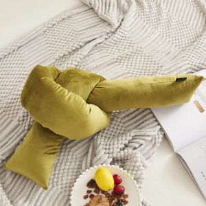Kussen Creatieve word Woonkamer Speciaal gevormde Twending Music Pillows Ball Wave Long Velvet Taille