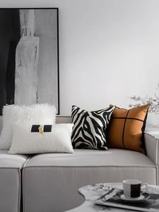 Kussen Croker High End Throw Cover - Moderne kunst Luxe Europese stijl voor Villa Couch Sofa zonder kern