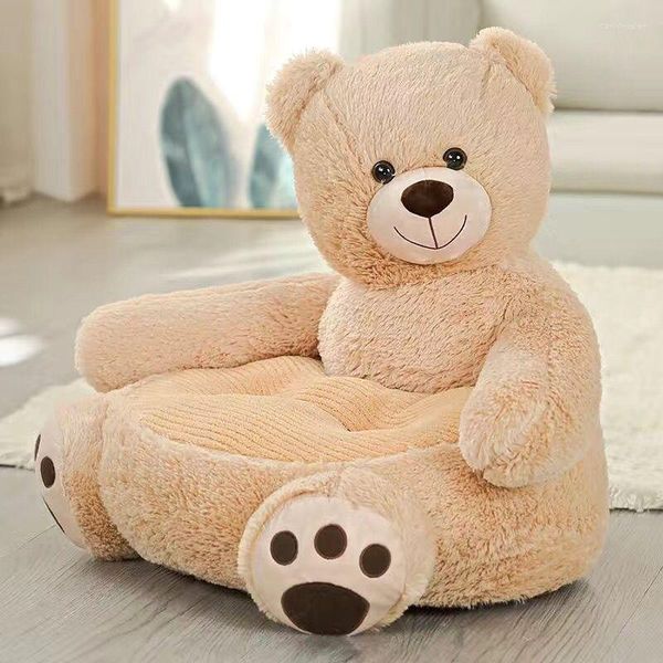 Oreiller mignon Animal enfants paresseux canapé chaise maison moderne Simple Tatami tapis avec fermeture éclair en peluche ne peut pas être démonté et lavé