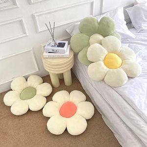 Kussen schattige bloemvormige vloer zitplaatsen tatami lounge futon slaapkamer autokantoor stoel pouf decoratieve kussens voor bank