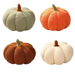 Almohada linda tirar de calabaza use ampliamente la decoración decorativa de peluche de Halloween suave