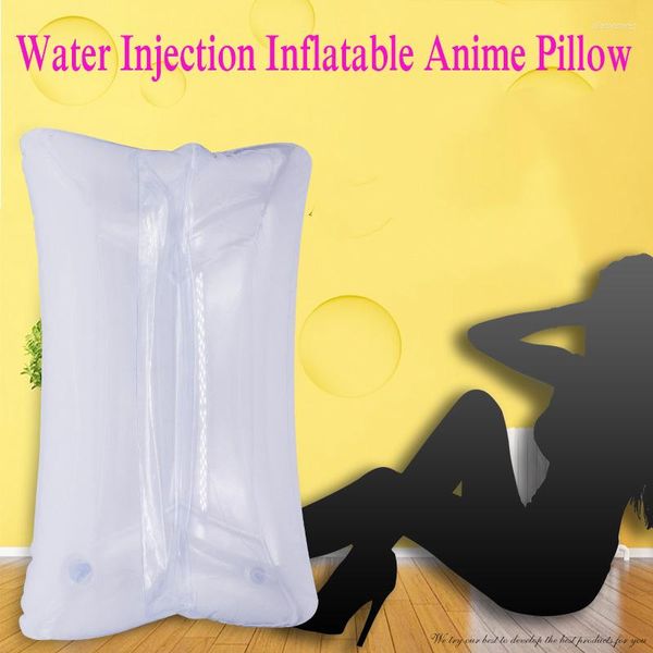 Almohada Dakimakura sexo inflable Anime medio cuerpo contenedor aire masturbación cubierta 2way