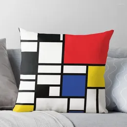 Oreiller De Stijl #1, housse De taies d'oreiller De luxe