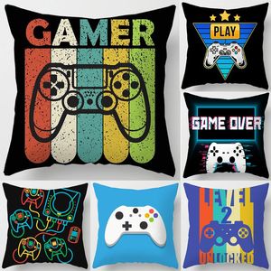 Kussen /decoratief 45x45cm gamepad cover decor sofa throw case sleutel pershoezen voor woonkamer auto slaapkamer covers /dec