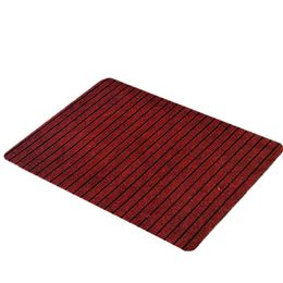 Oreiller / décorative de tapis de sol non glissé des tapis d'entrée de porte d'entrée de porte à eau tapis de cuisine de tapis de tapis paillasson pour le salon Stripe
