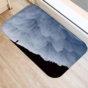 Kussen /decoratieve zee van wolken woonkamer kunst portier portier badkamer niet-slip tapijt keuken schoon tapijt kan diy aangepaste je logo afbeelding wie