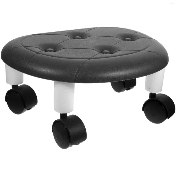 Tabouret de bureau d'oreiller petit roule