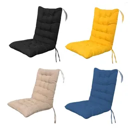 Coussin chaise de salle à manger support de couleur de couleur extérieure de couleur unie en intérieur