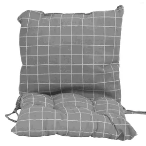 Oreiller salle à manger chaise S dossier oreillers mobilier d'extérieur détachable assis