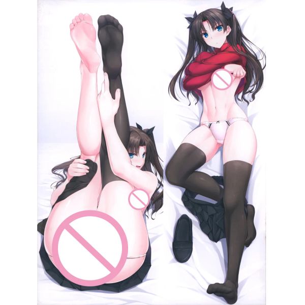 Oreiller bricolage personnalisé dakimakura anime tohsaka rin (sort / séjour nocte