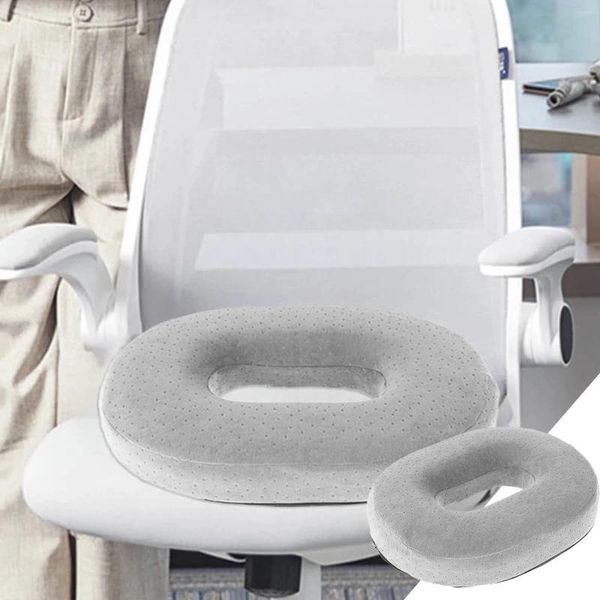 Chaise de bureau d'hémorroïde de mousse de mémoire de Coccyx de beignet d'oreiller pour le Gel orthopédique de récupération de sciatique de dos