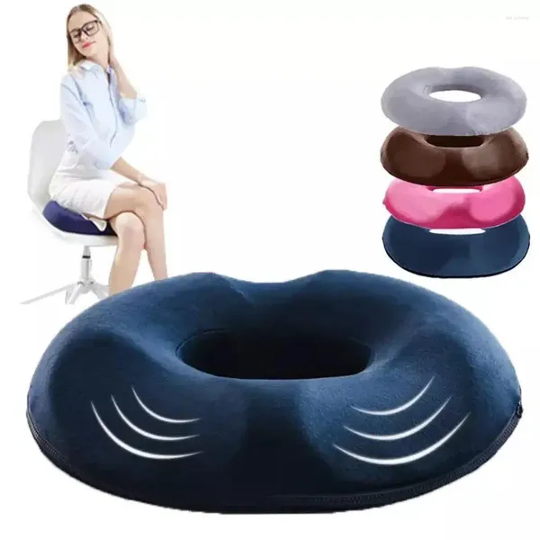 Silla ortopédica de la próstata del coxis del coxis del asiento de las hemorroides del donut de la almohada para la espuma de la memoria