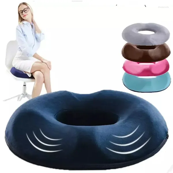 Oreiller beignet hémorroïde siège cool taillé confort mousse anti-massage orthopédique chaise prostate pour m