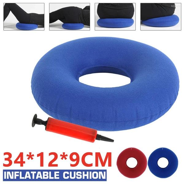 Oreiller beignet rond anneau gonflable de jeu confortable chaise de jeu pavé soulagement de la douleur du siège de fatigue musculaire assis premium pour adulte