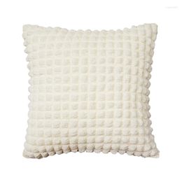 Oreiller DUNXDECO Ins crème couverture à bulles étui décoratif mode Simple Art canapé chaise Coussin Chic chambre décor
