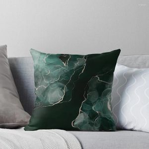 Kussen smaragd groene abstracte kunst gooi sofa s covers coverjaar