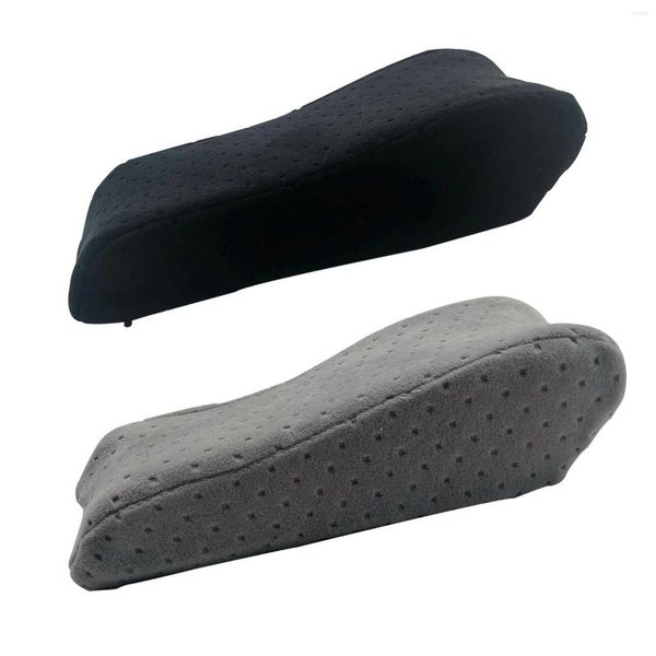 Coussinets de bras ergonomiques en mousse à mémoire Support de couverture amovible pour fauteuils roulants de bureau de jeu d'ordinateur