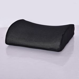 Almohada diseño ergonómico lumbar soporte de espalda baja para sillas de la oficina de automóviles massor de espuma de memoria cintura