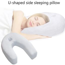 Pillow est U-förmiges Kissen Plus Seitenschläferkissen U-förmiges Kissen Taillenstützkissen Halten Nackenwirbelsäulenschutz Sleep Buddy 231013