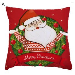 Pillow Fashion Christmas Cover décorative Lightweight Hidden Zipper Throw Decor