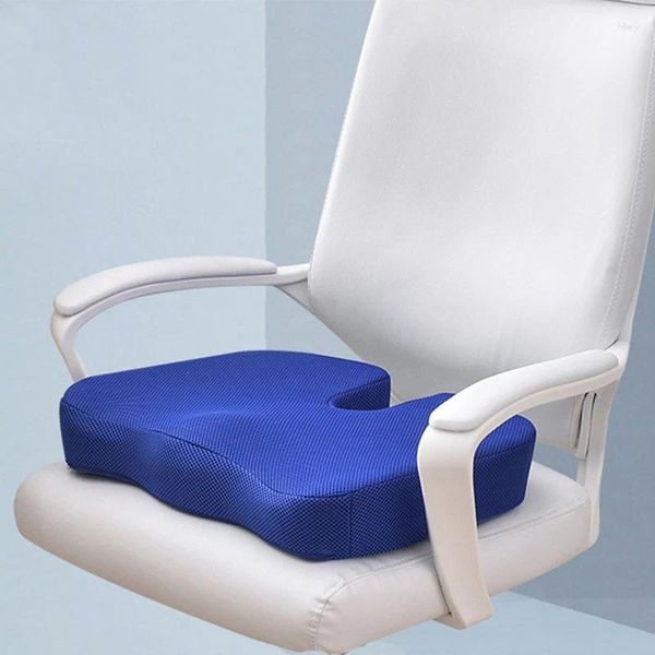 Pillow Fashion Rebound Gel Bureau Chaise Chaise de bureau Sofa Coccyx Relief de douleur anti-hémorroïdes 45x35x7cm