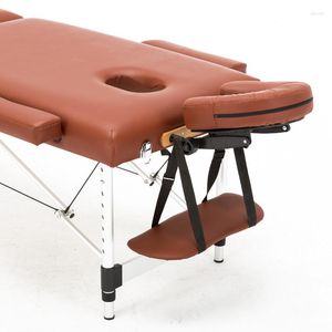 Almohada de moda de espuma de esponja de cuero ajustable en forma de U reposacabezas para tatuaje Spa cama de masaje mesa vino rojo púrpura blanco negro