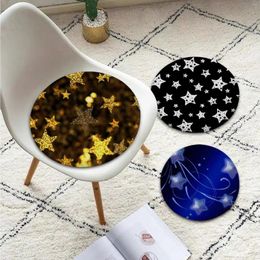 Pillow Fashion Stars Mat European Dining Dining Chair Circular Decoration Seat For Office Desk Pad