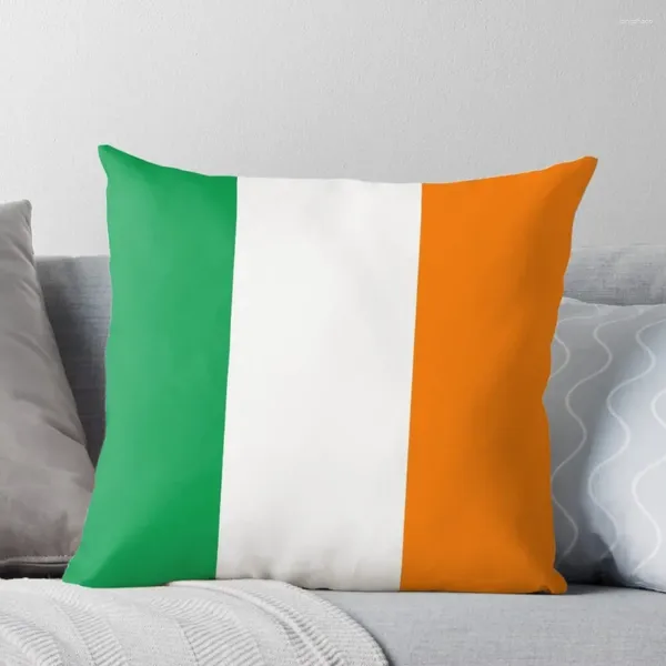 Fundas de almohada con bandera de Irlanda, fundas de almohada irlandesas para sofá y sofá