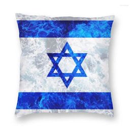 Kussenvlag van Israël Cover Ocean Patriotic Stars Counrty Throw Case for Sofa Fashion Pillowcase Home Decor